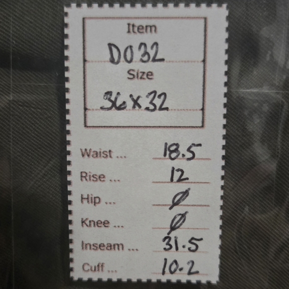 Banana Republic Vintage Mens Chino Straight Cotton Pants 36x32 (D032) - Picture 10 of 10